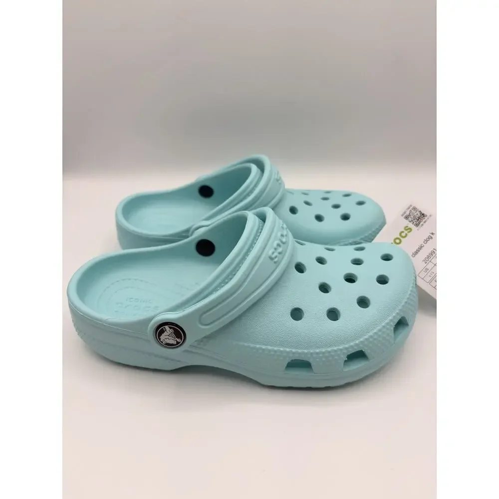 Crocs Kids Classic Clog Size C13 EU 31 Retro Teal NWT